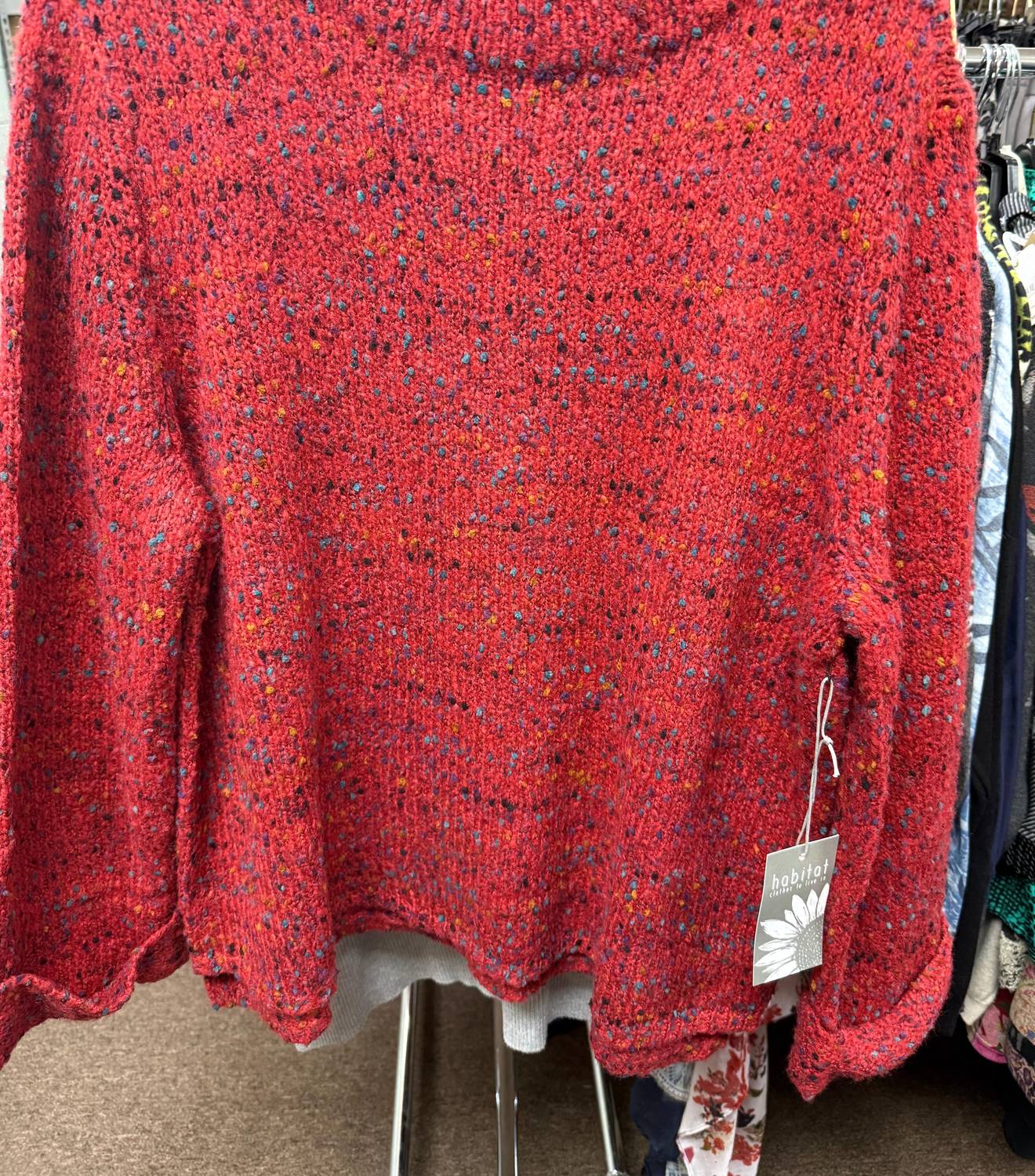 Habitat - Confetti Yarn Funnel Pullover Sweater