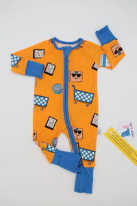 Ceddy & Ria - Boy's A To Z Bamboo Romper