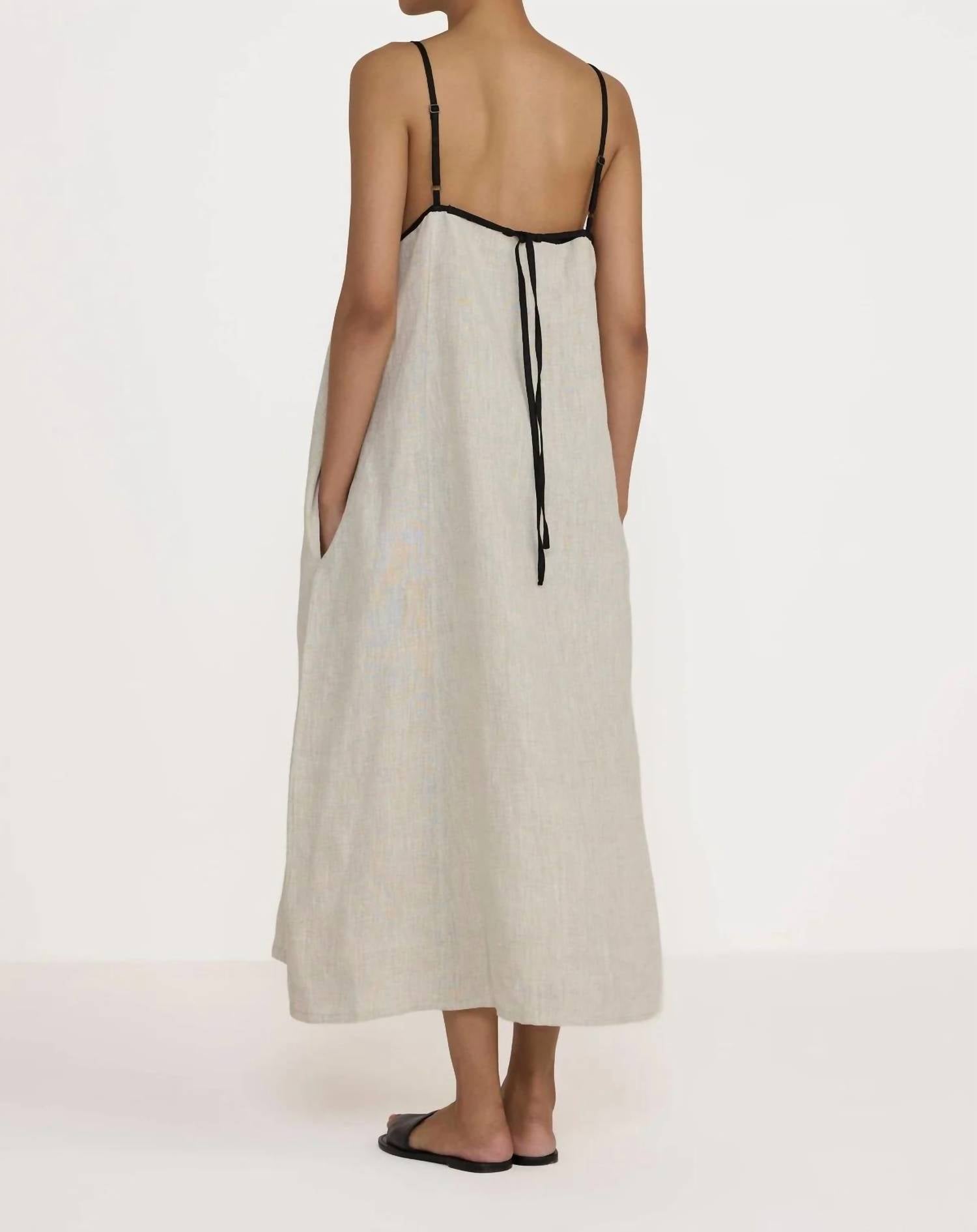 Laude The Label - Tie Back Slip Dress