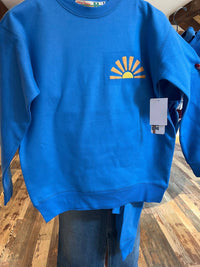 Vintage Havana - Kids Fleece Forever Chasing Sunsets Sweatshirt
