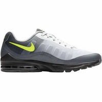 NIKE Men's Air Max Invigor Sneakers in blk gry volt - men's sneaker - detail view