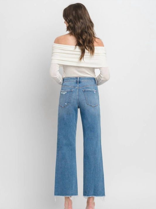 Vervet By Flying Monkey - Sam High Rise Dad Jean