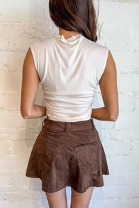 Project Social T - Carine Shirred Side Rib Tank Top