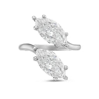 Diana M Jewels - Women's Marquise Lab-Grown Diamond Fashion Ring (5.00 Ct) - Statement
