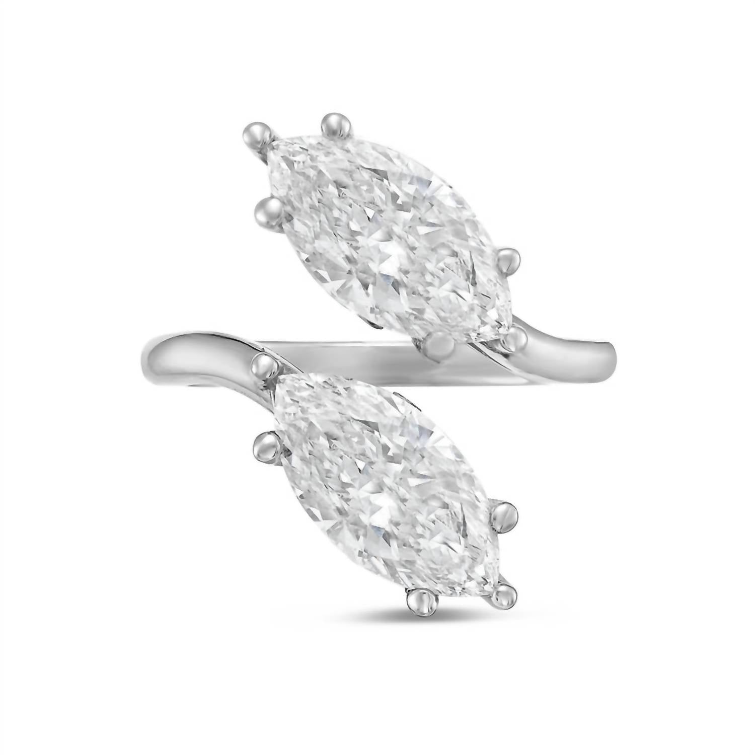 Diana M Jewels - Women's Marquise Lab-Grown Diamond Fashion Ring (5.00 Ct) - Statement