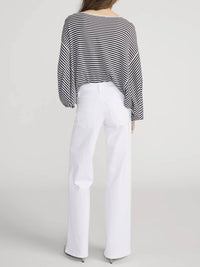 Frame - Women's Low Rise Le Slim Palazzo Jeans