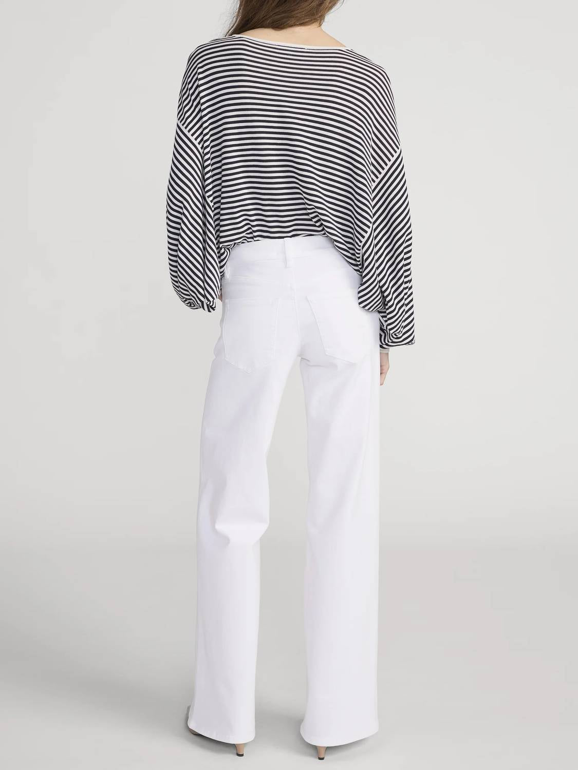Frame - Women's Low Rise Le Slim Palazzo Jeans