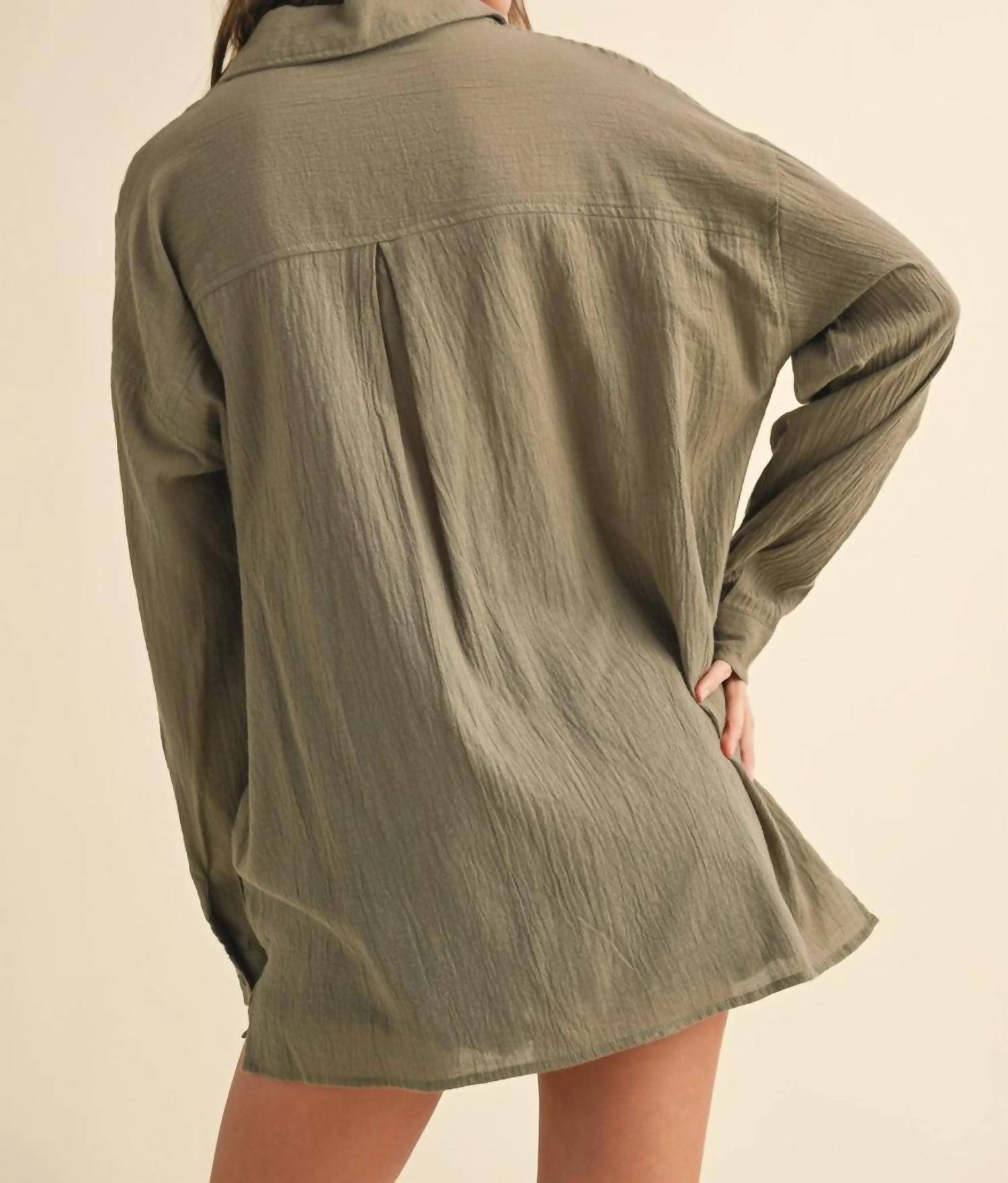 Miou Muse - Remington Button Down Basic Shirt