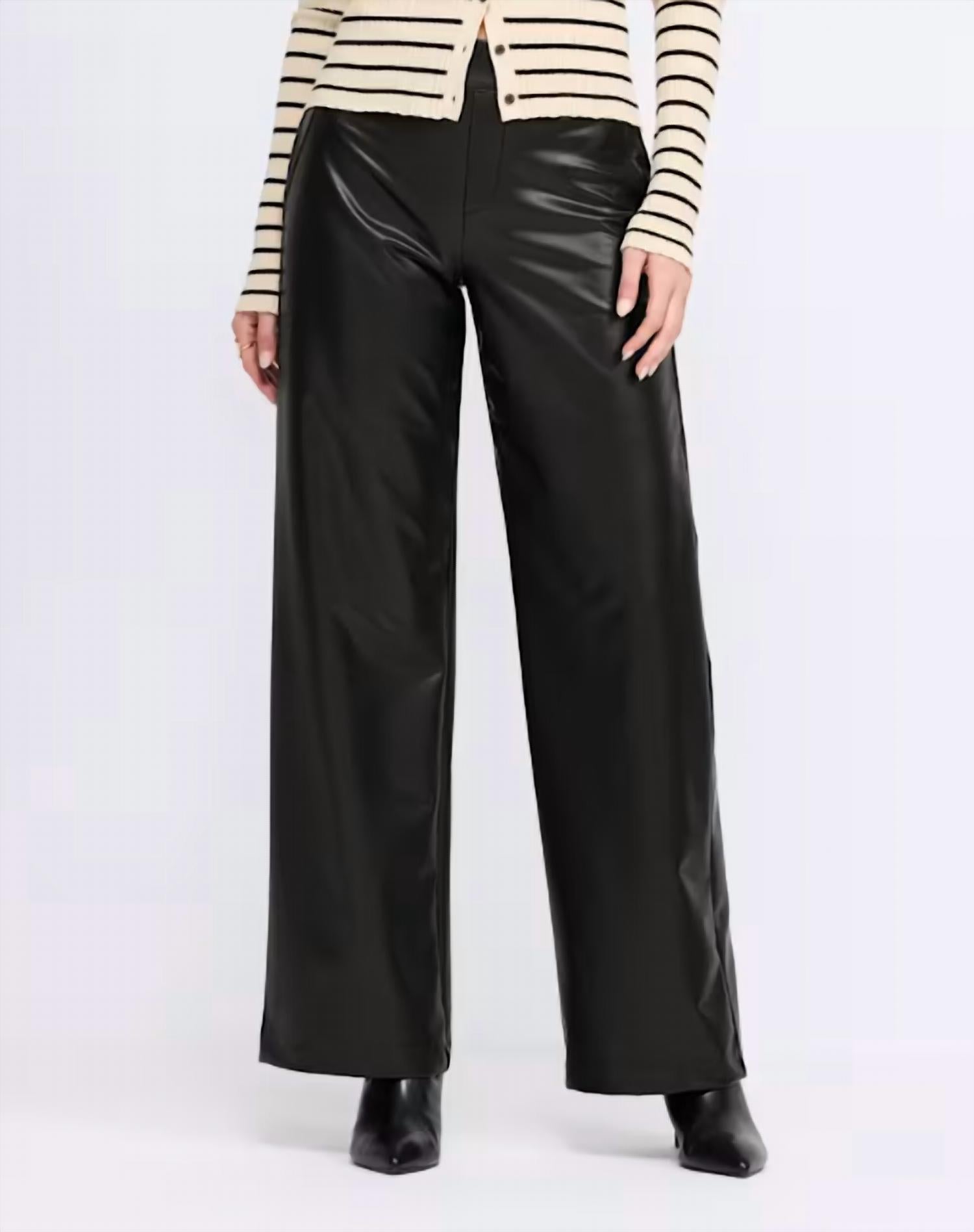 Sanctuary - Women's Runway Leather Trouser