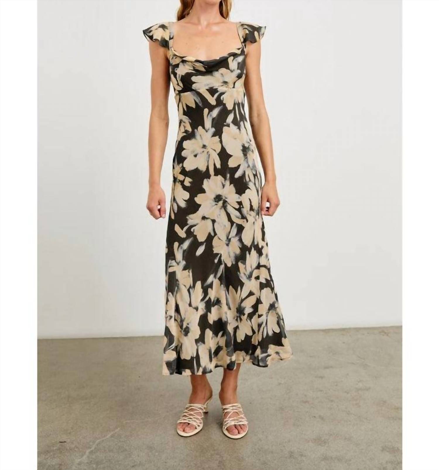 Rails - Marigold Floral Dress