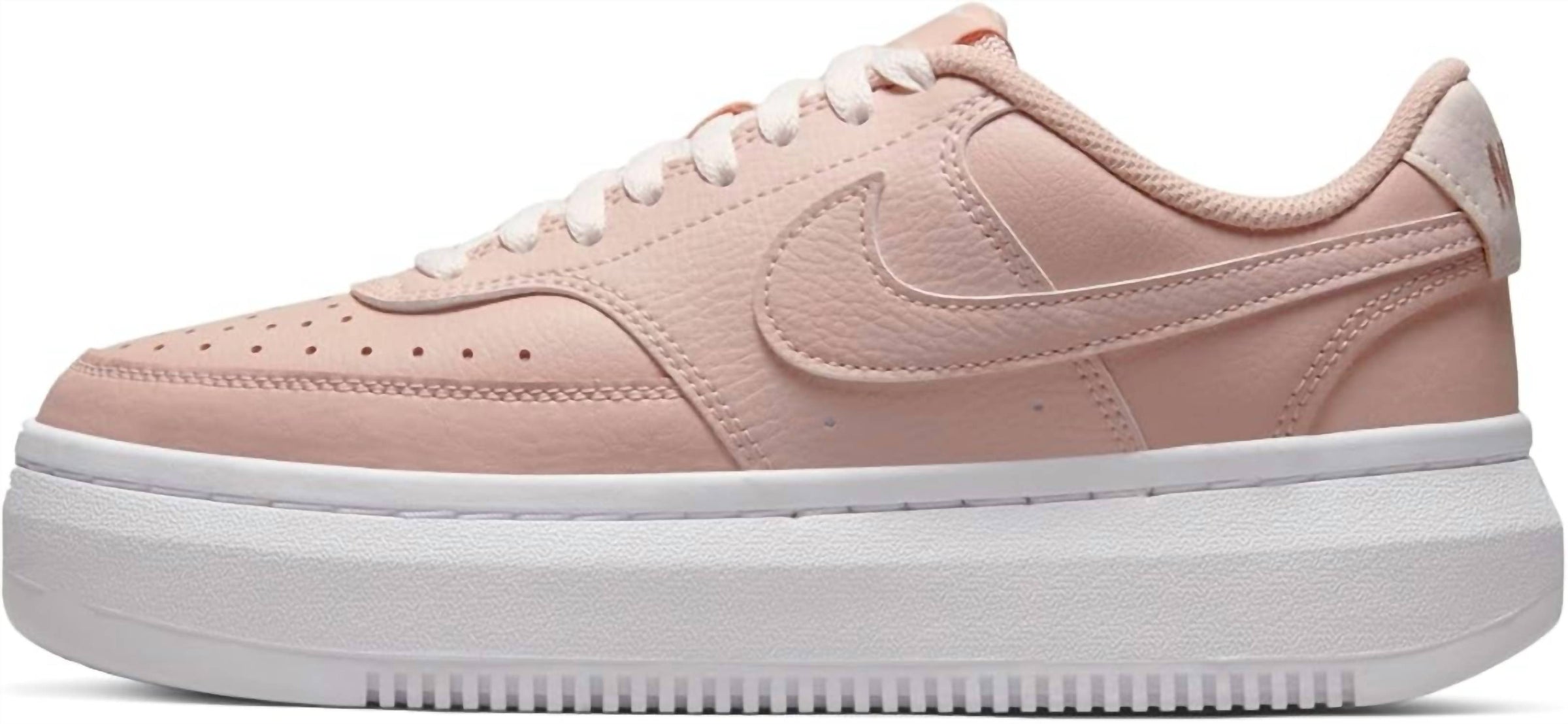NIKE Women's Court Vision Low NN Shoes in pink - women's sneaker - alternate view