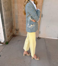 KERRI ROSENTHAL Workday Love Rises Blazer in multi - women's jacket - view 6