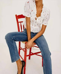 Rails - Fontaine V-neck Top