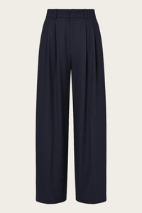 Tibi - Relaxed Suiting Triple Pleat Pants