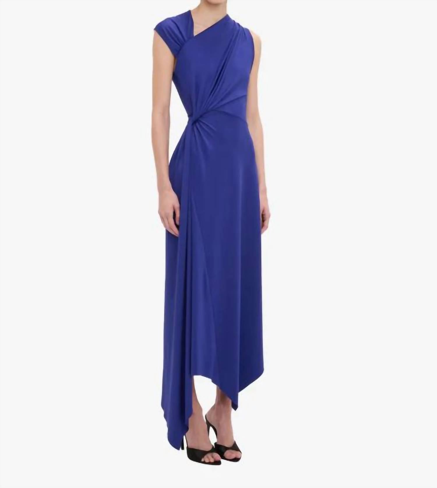 Victoria Beckham - Cap Sleeve Midi Dress