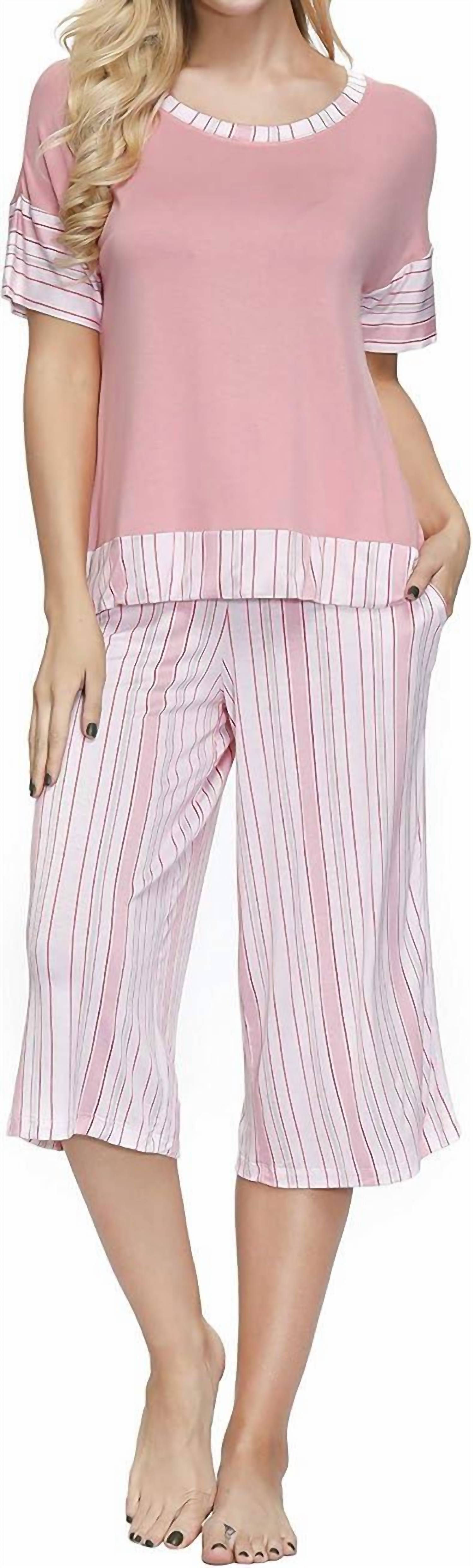Ink & Ivy - Short Sleeve Soft Breathable Pajama Top