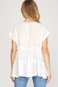 She + Sky - Beachin' It Blouse