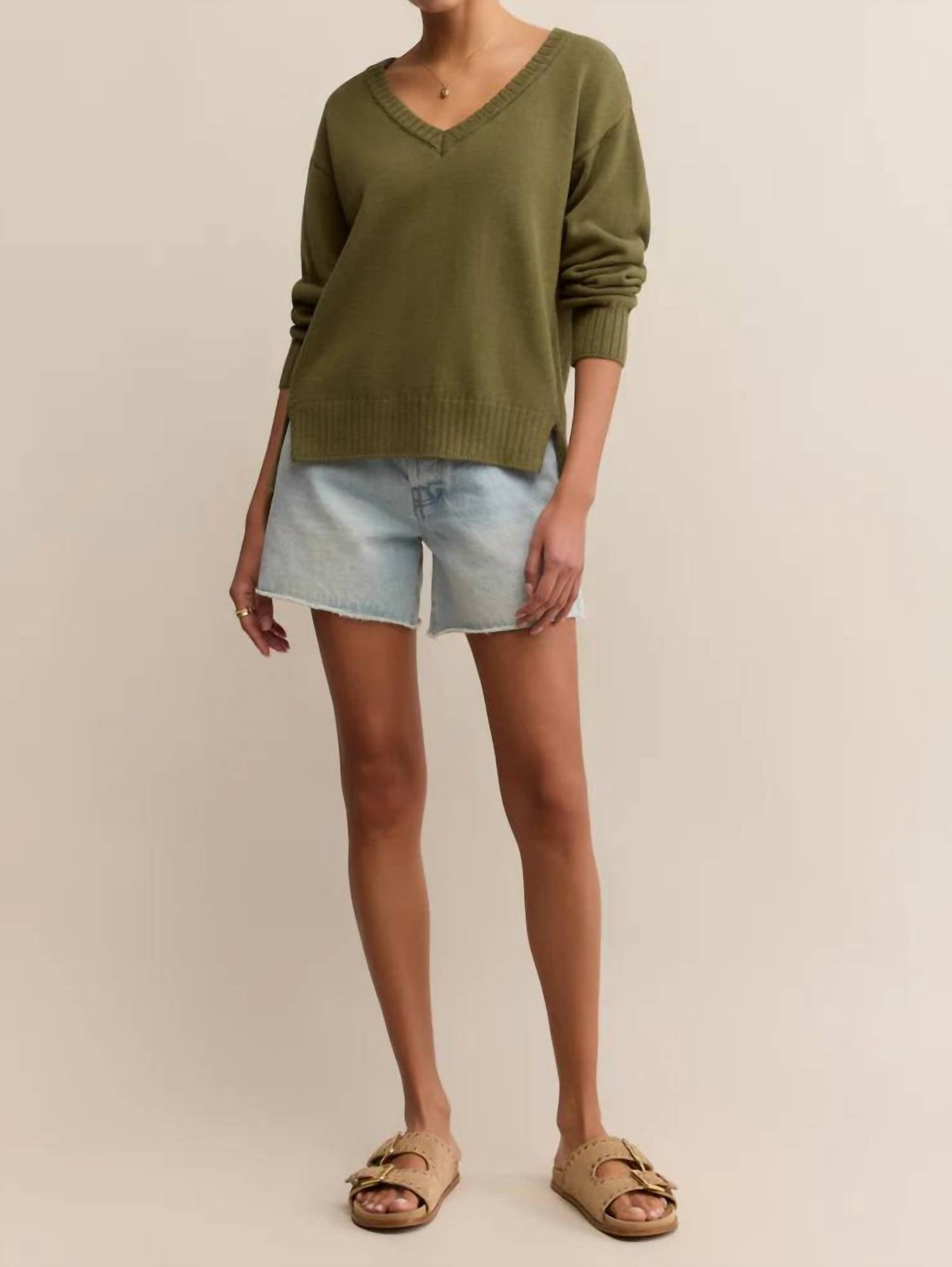 Z Supply - Alice All Around V-neck Sweater