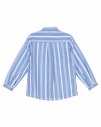 Tartaleta Boy's Pekin Striped Shorts Set in blue - item - view 6