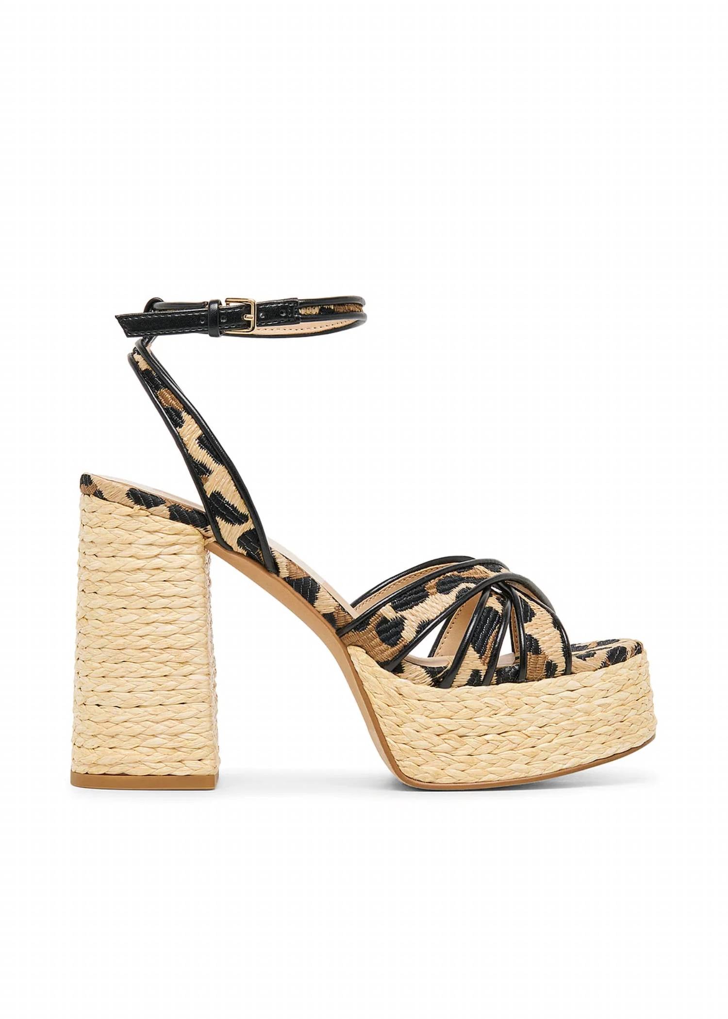 Dolce Vita - Women's Danila Raffia Platform Heel