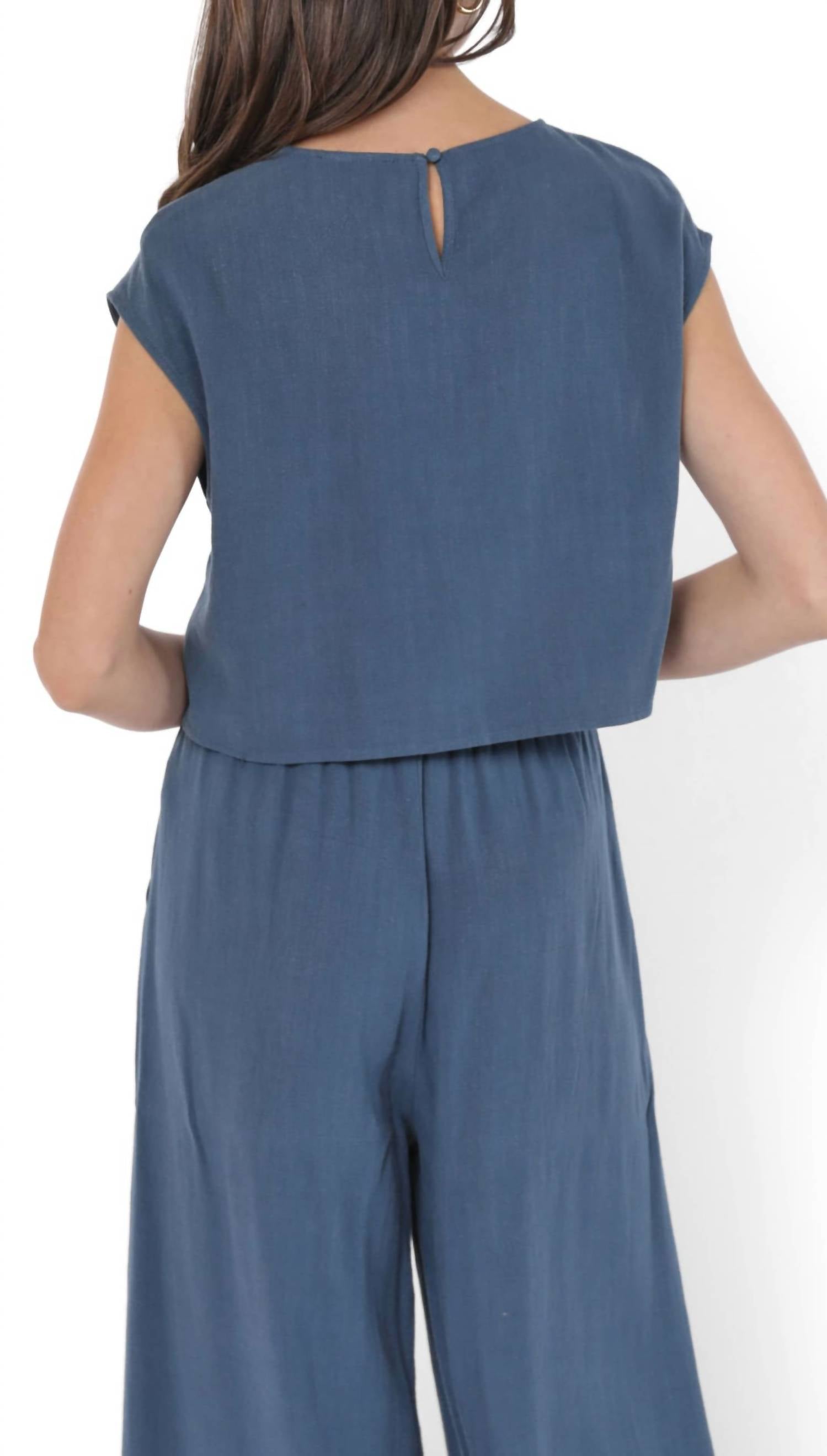 Sadie & Sage - Linen Blend Top