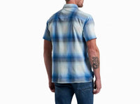 KUHL Response Button Up Top in blue chalk - men's shirt - detail view