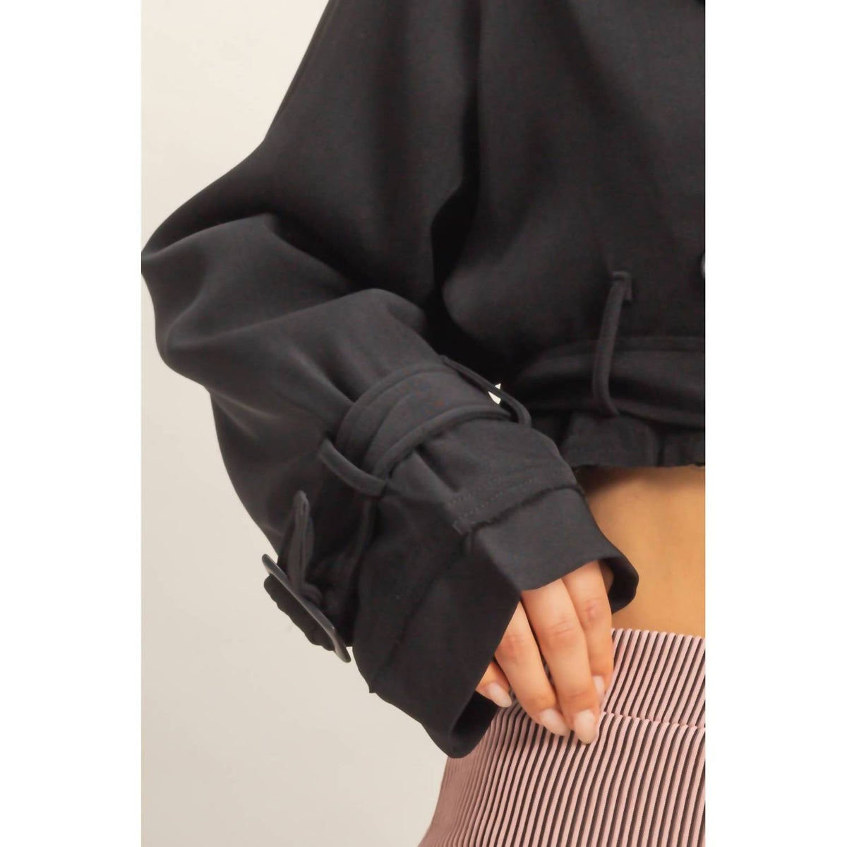 Hyfve - Cropped Trench Coat