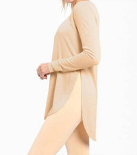 Mono B - Women's Harmony Long Sleeve Flowy Top