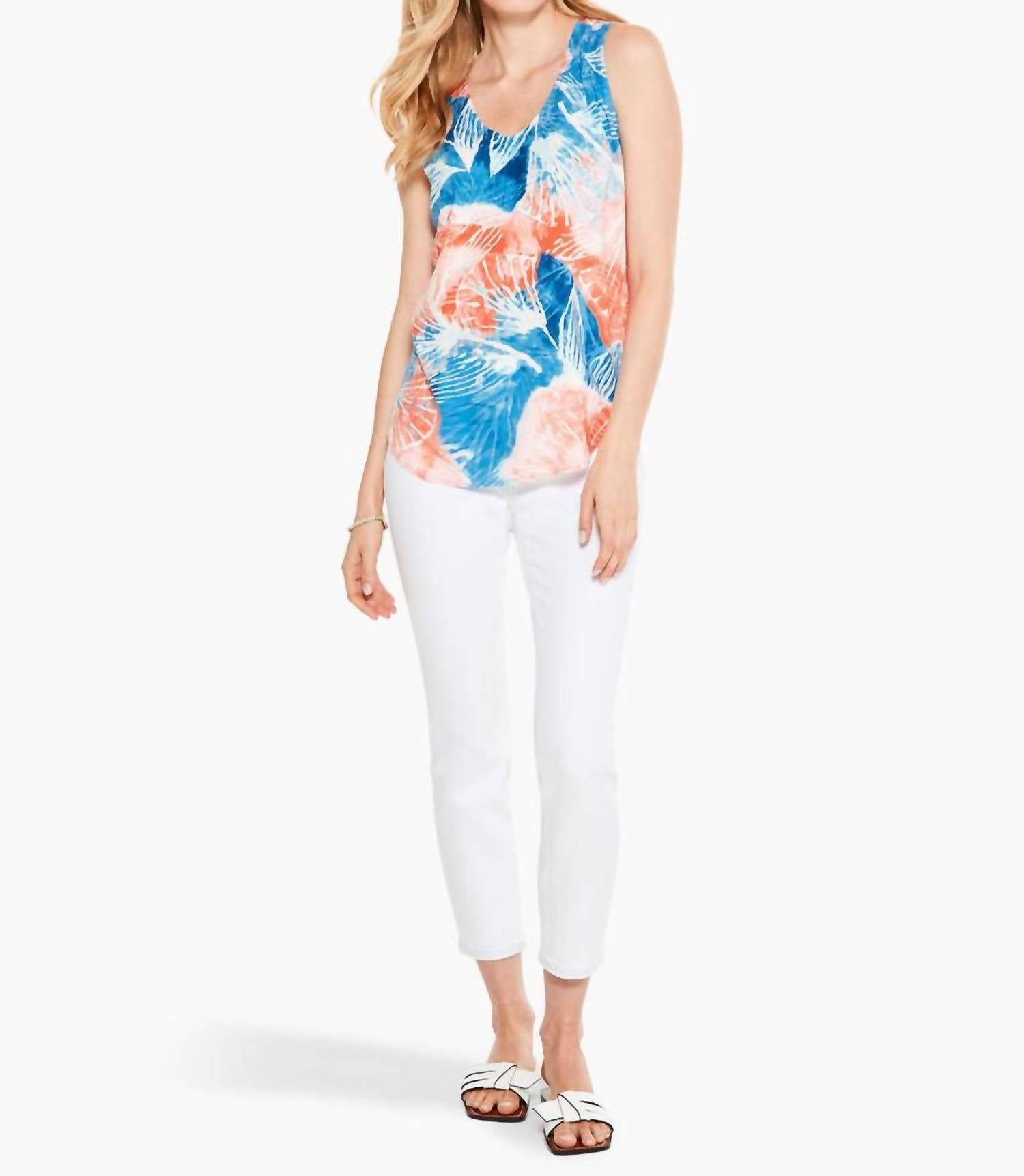 Watercolor Blooms Tank