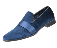 Amali Men's Knight Loafer in navy - men's loafer