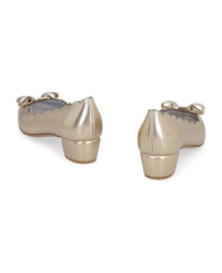 Salvatore Ferragamo - Women's Vara Metallic Leather Ballet Flats