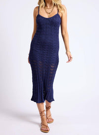Sage The Label - Cappuccino Knit Midi Dress
