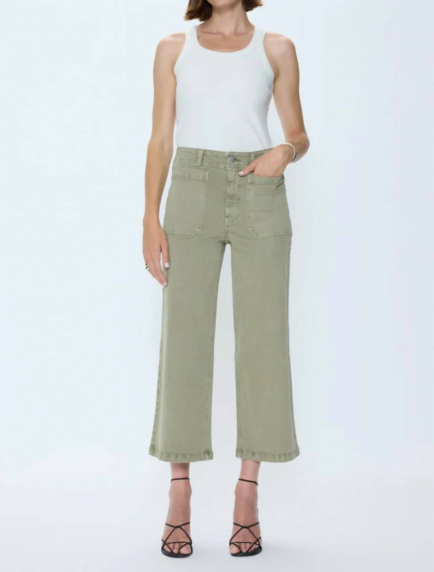 Pistola - Zooey Patch Pocket Utility Pants