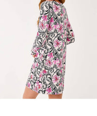 Lilly Pulitzer Aubri Square Neck Dress in coconut sunshine seekers - women's dress - view 4