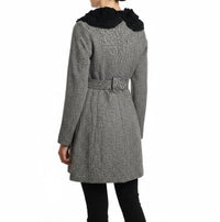 Ryu - Flower With Waist Tie Collar Jacket