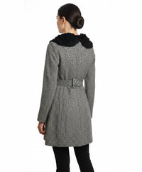 Ryu - Flower With Waist Tie Collar Jacket