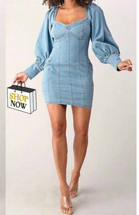 Privy - Bodycon Long Sleeve Dress