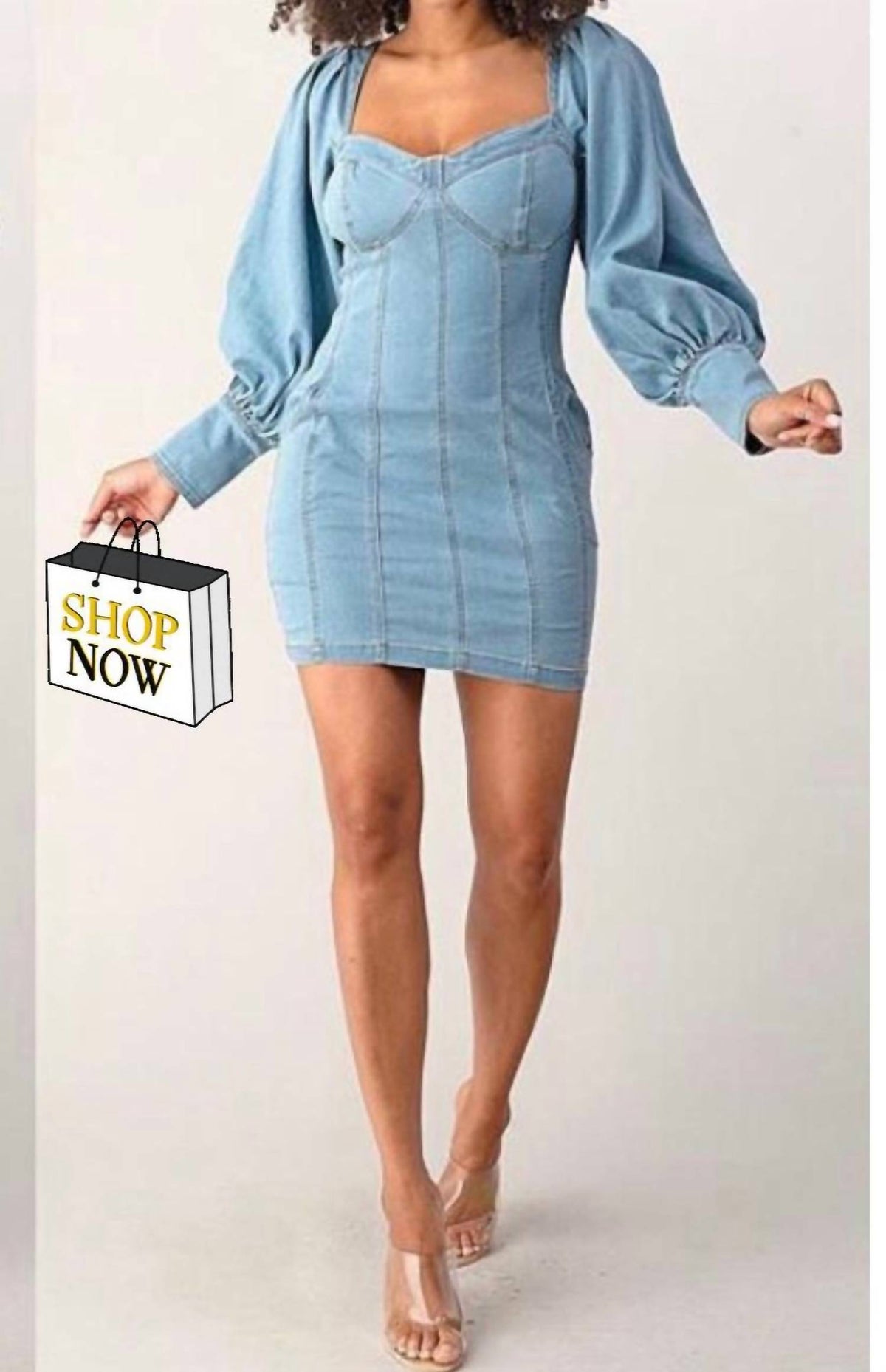 Privy - Bodycon Long Sleeve Dress