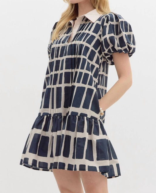 Entro - The Lilly Abstract Dress