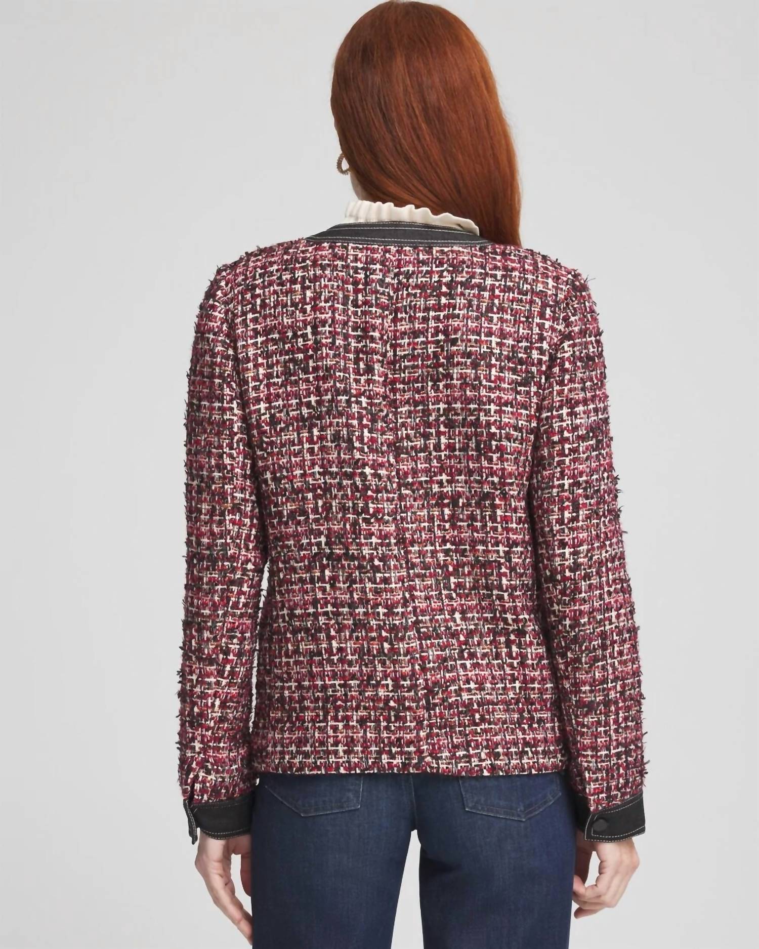 Azi - Trim Tweed Jacket