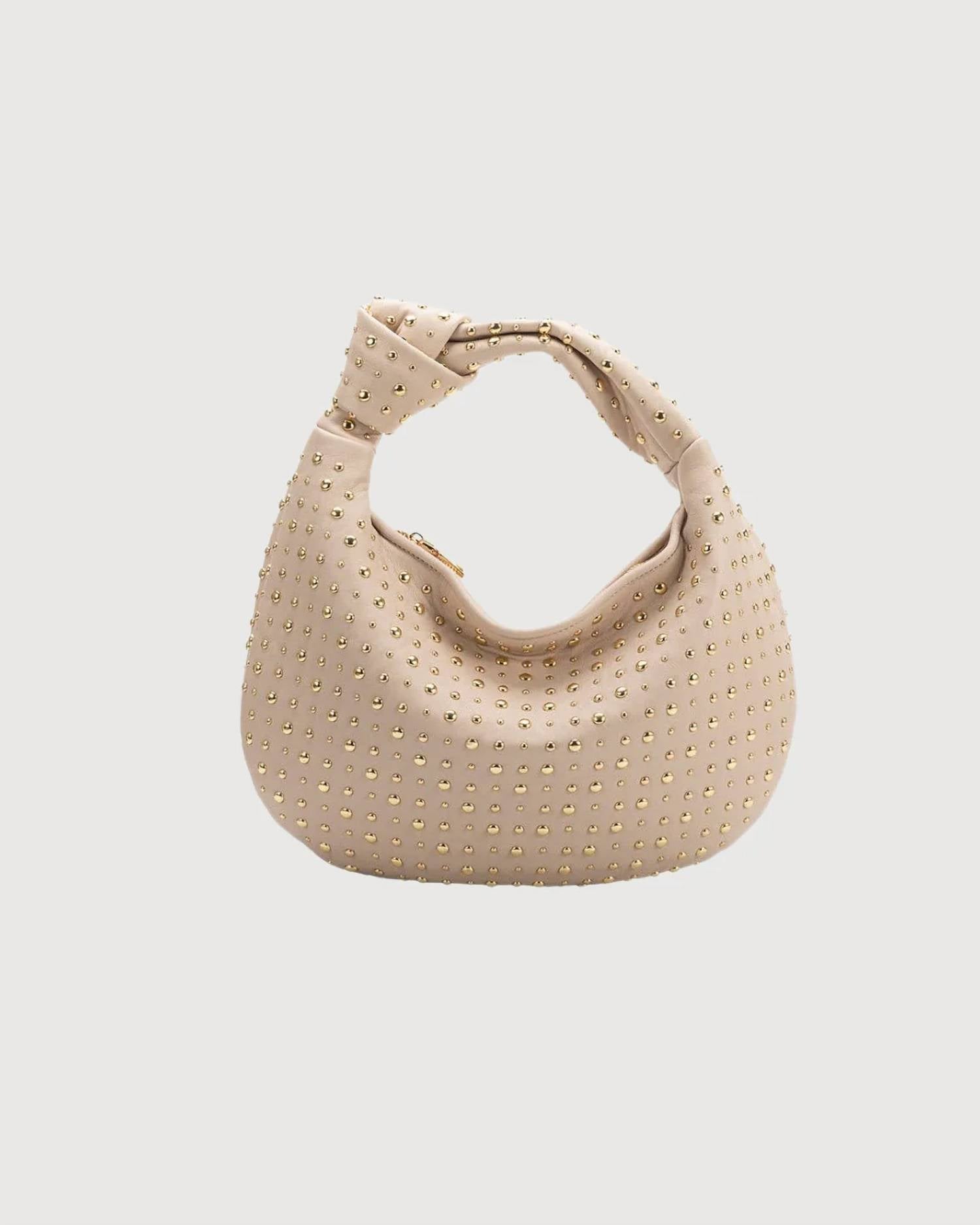 Melie Bianco - Women's Brigitte Large Studded Shoulder Bag