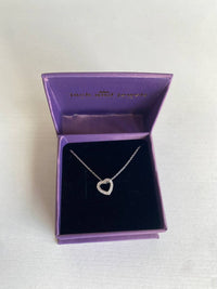 Jack And Jewelz - Women's Heart Slider Pendant Necklace