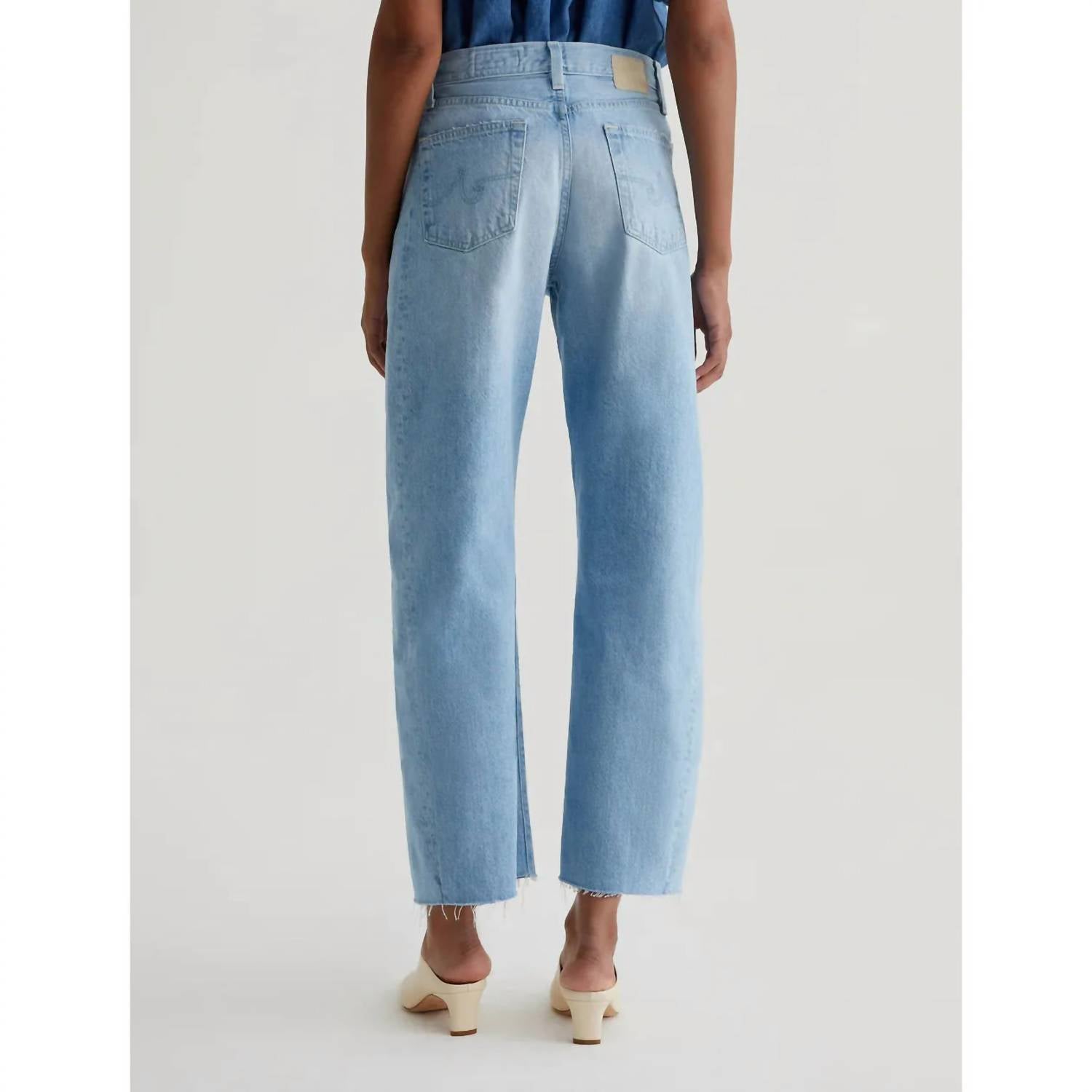 Ag Jeans - Hattie Crop High-rise Barrel Jeans