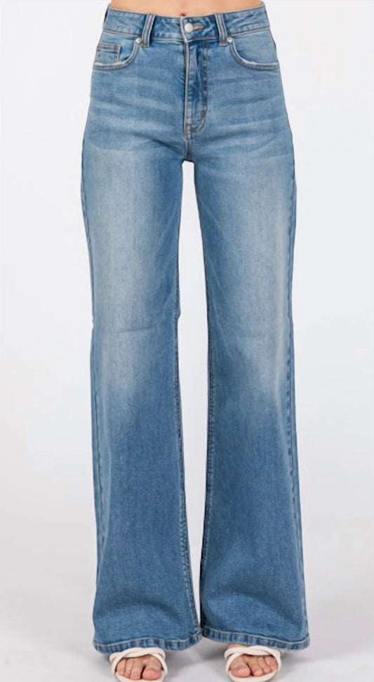 L.T.J - Gia Wide Leg Jeans