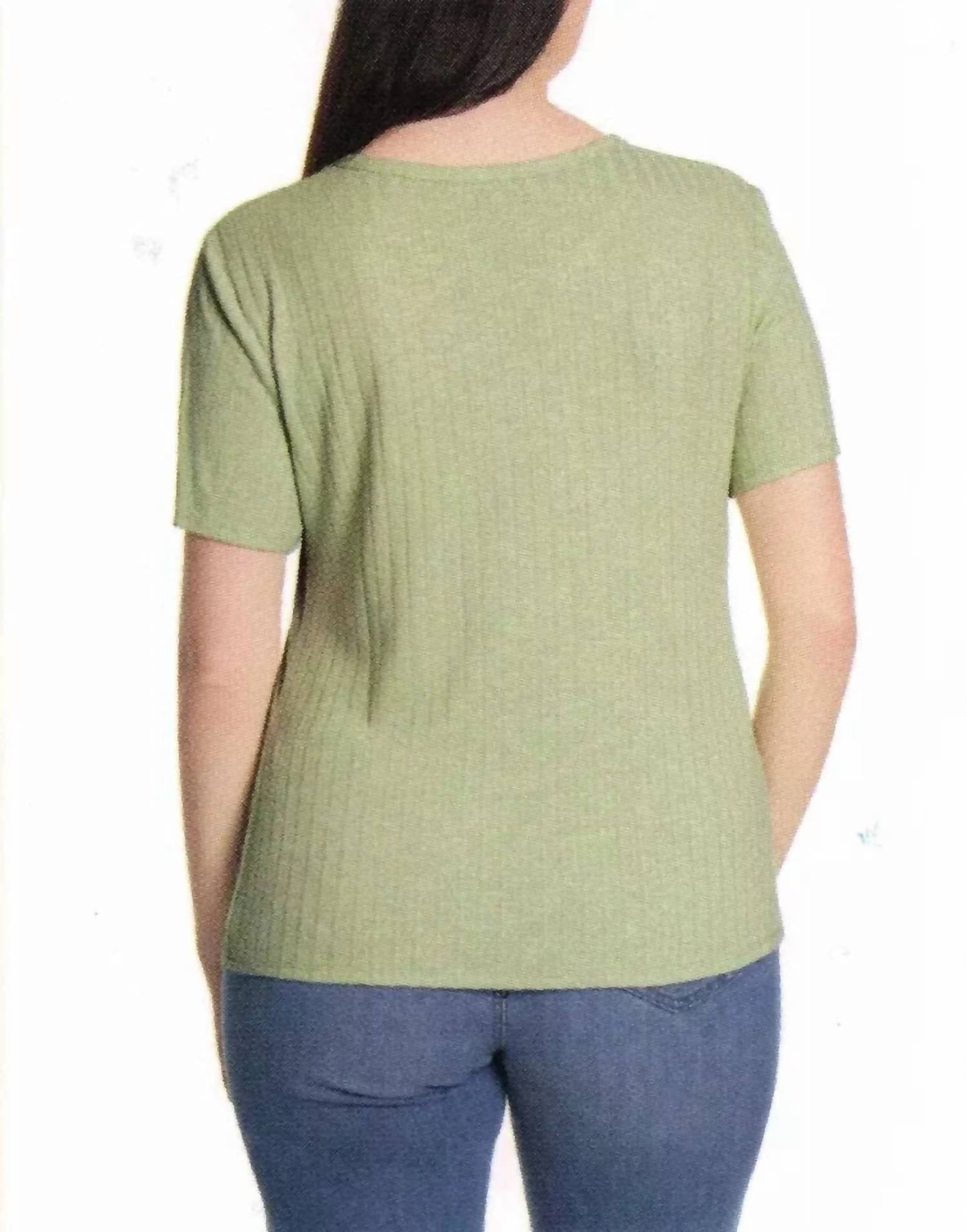 American Vintage - Vintage America Ribbed Tee