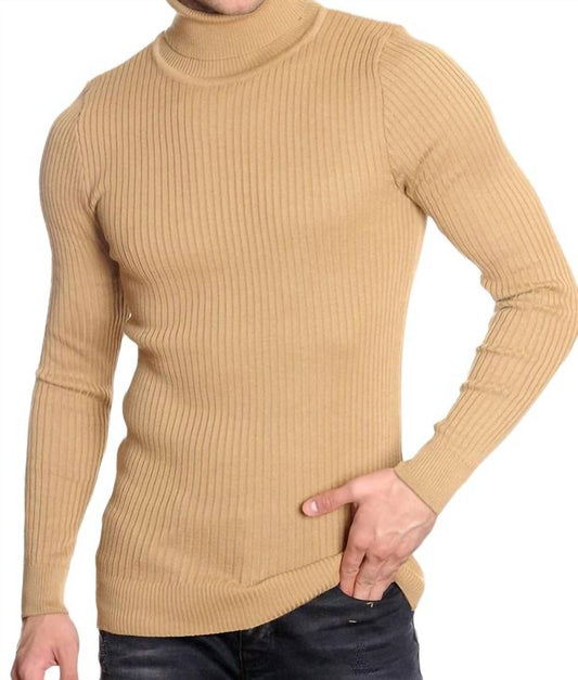 Lcr Black Edition - MEN'S TURTLENECK SWEATER