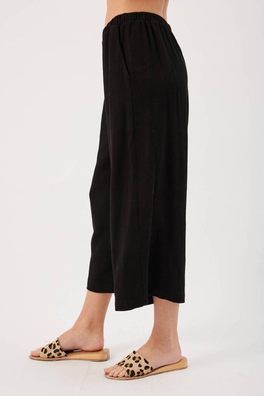 Kylie Paige - Wide Leg Linen Pants