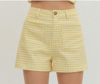 Entro - Gingham Short Set