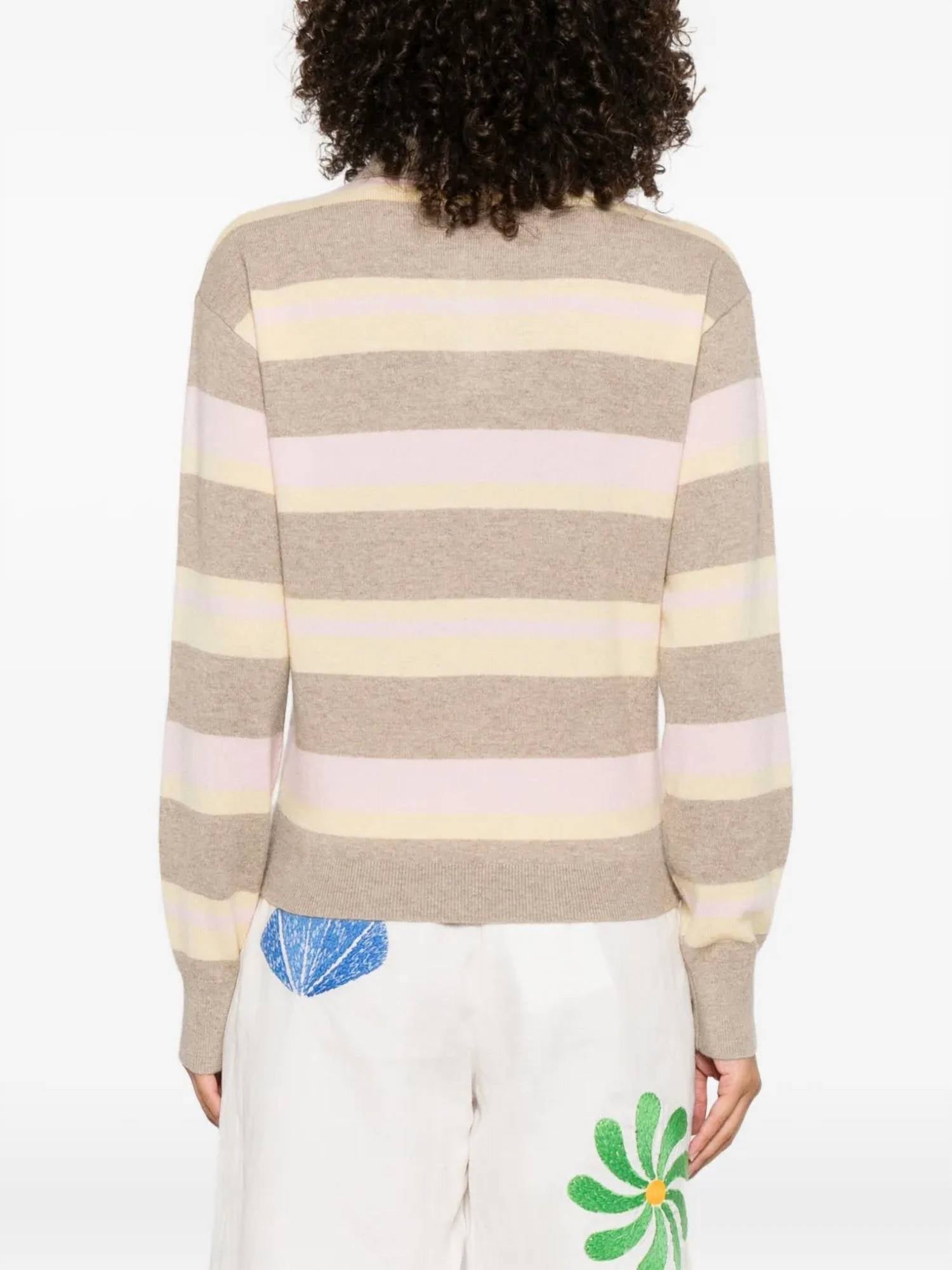 Guest In Residence - Collegiate Stripe Polo