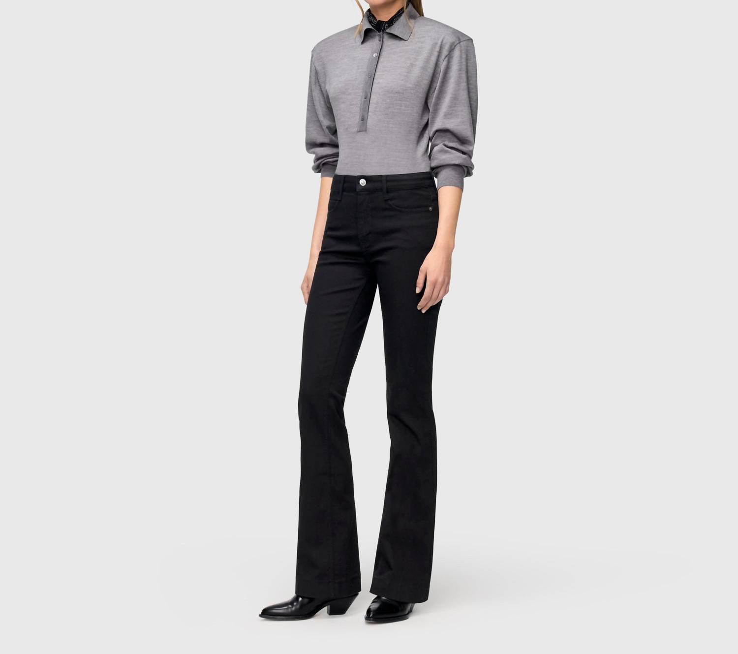 MAC Jeans High Rise Bootcut jeans in black - women's jeans - view 4